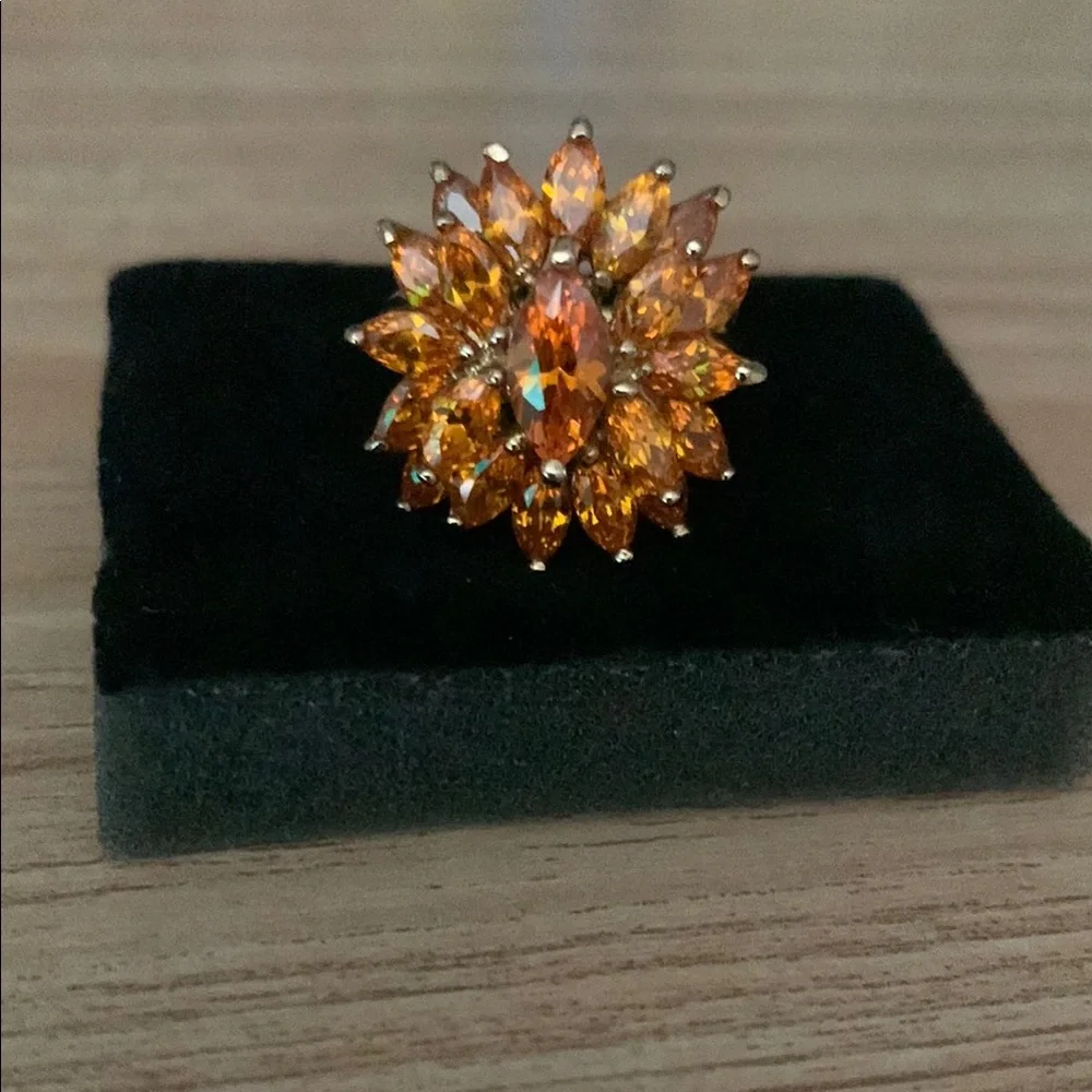 N/A orange citrine